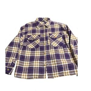 Brand new shein flannel. Size Large. Colors (Purple, White and brown)